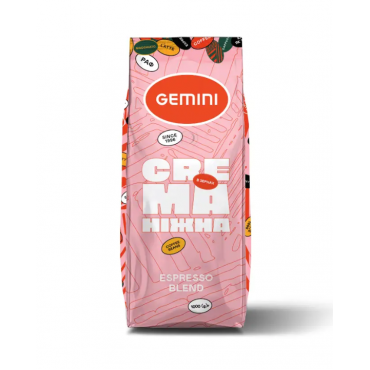 Кава Gemini Crema ніжна в зернах 1кг