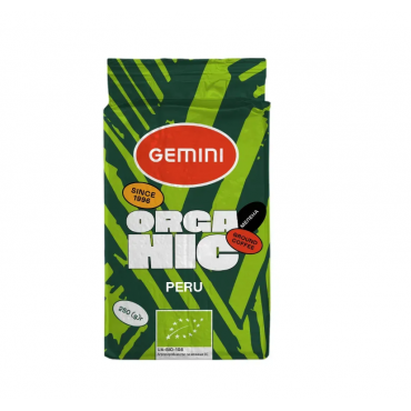 Кава Gemini Organic Peru мелена, 250 г