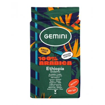 Кава мелена Ethiopia Sidamo Dara Natural 250г